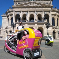 Überraschungsfahrt mit dem Velotaxi