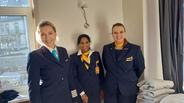 Lufthansa beim Karrieretag