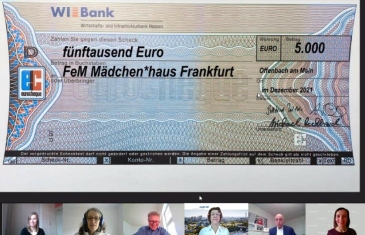 WIBank spendet für Mädchen in Not