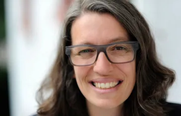 Fundraiserin Nicole Kreja